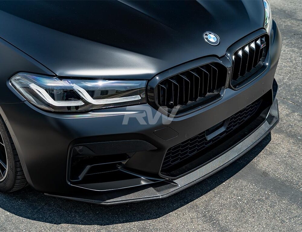 RW Carbon BMW F90 M5 LCI GTS Style Carbon Fiber Front Lip