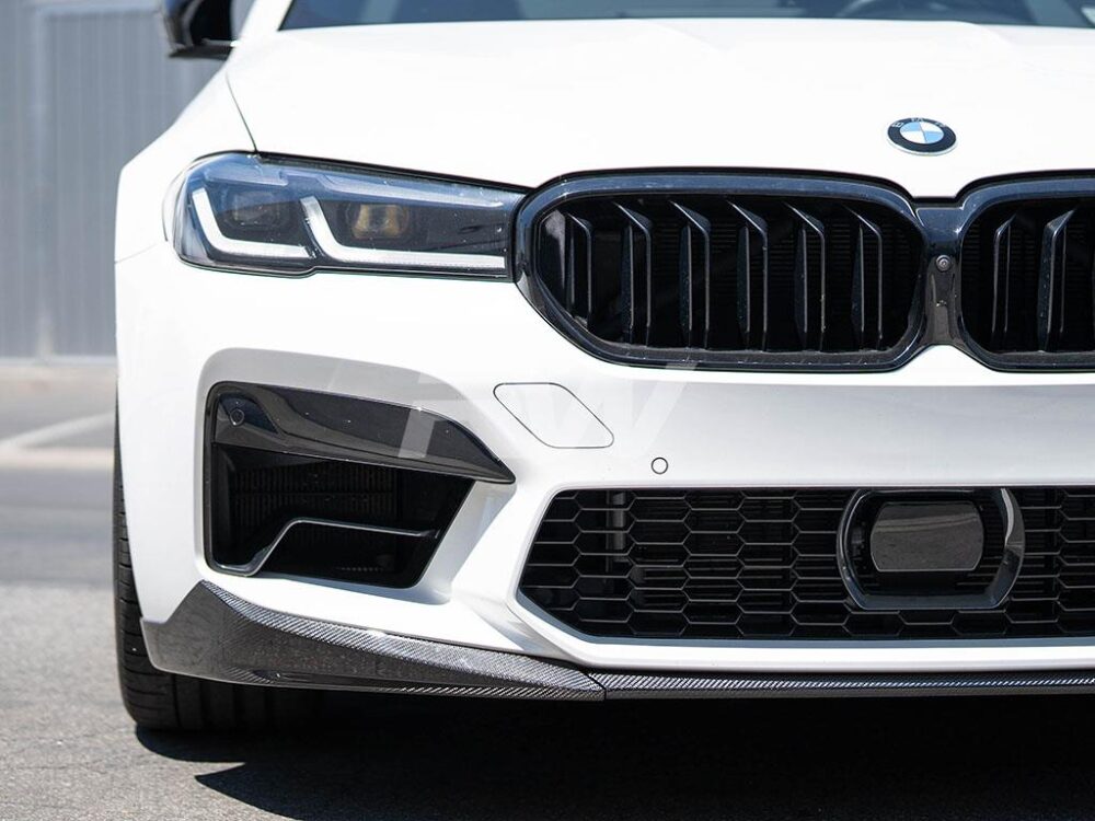 RW Carbon BMW F90 M5 LCI Performance Style V1 Carbon Fiber Front Lip - Image 3