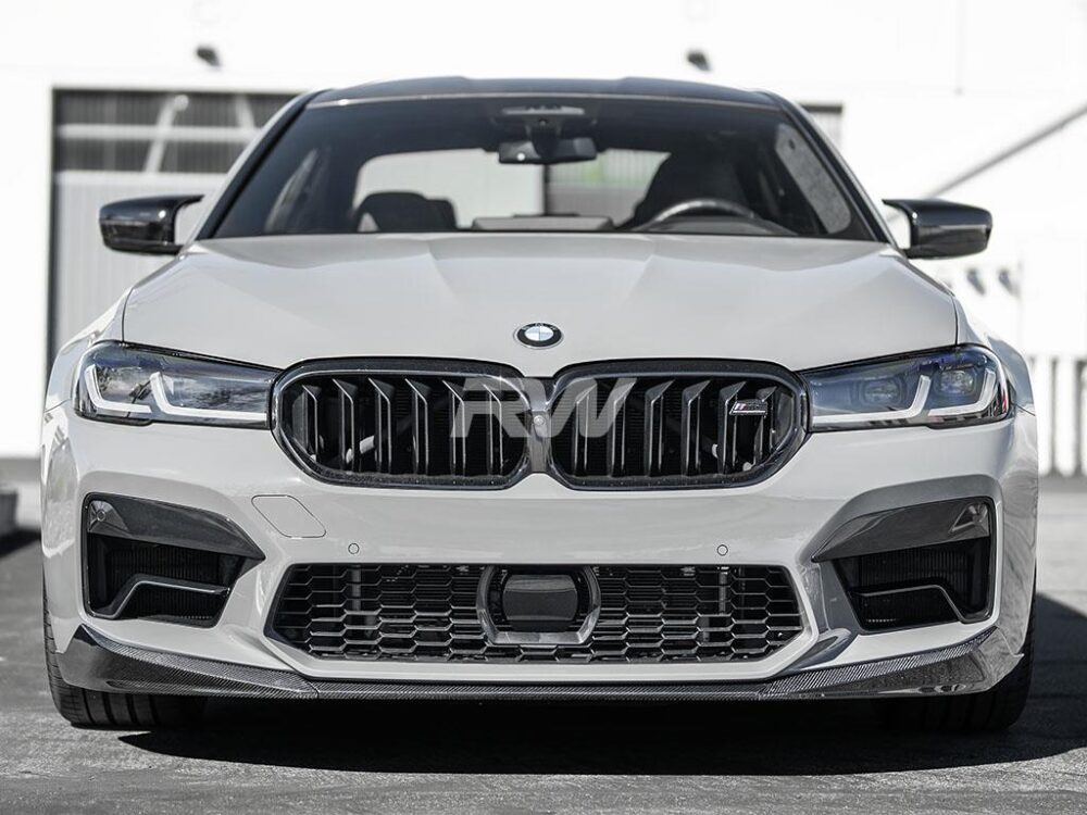 RW Carbon BMW F90 M5 LCI Performance Style V1 Carbon Fiber Front Lip - Image 8