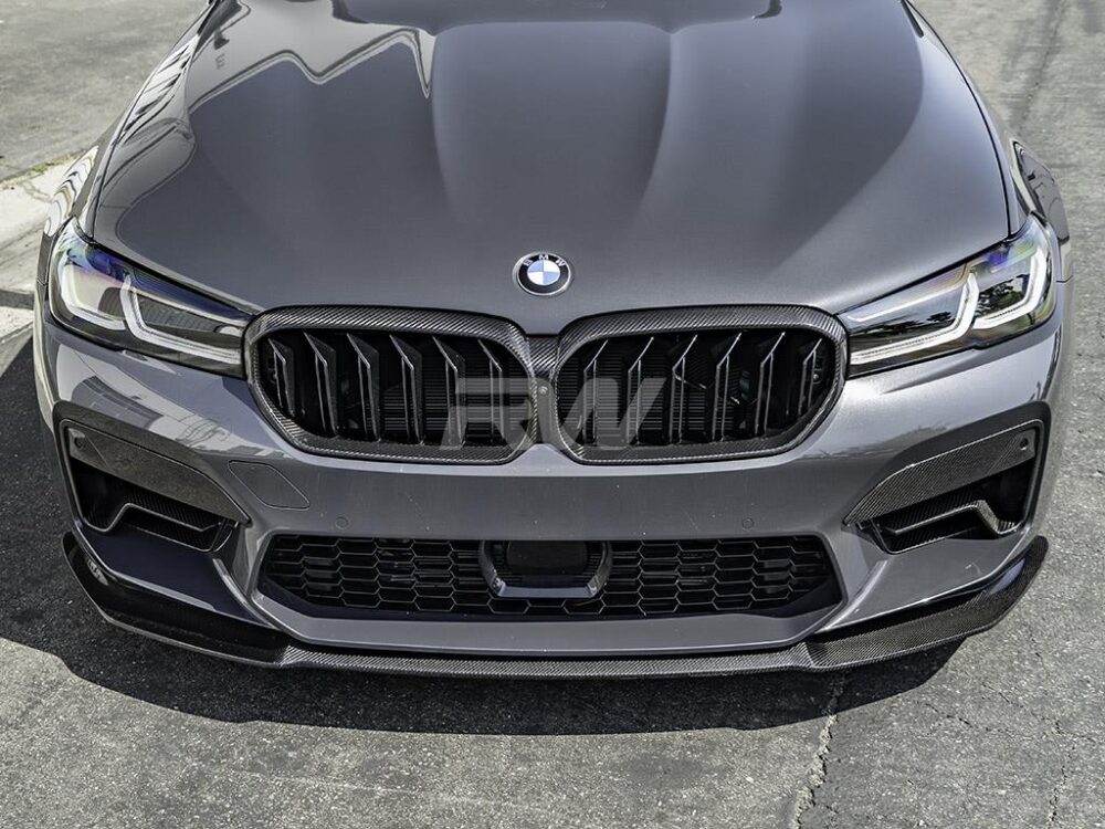 RW Carbon BMW F90 M5 LCI RWS Carbon Fiber Front Lip - Image 12