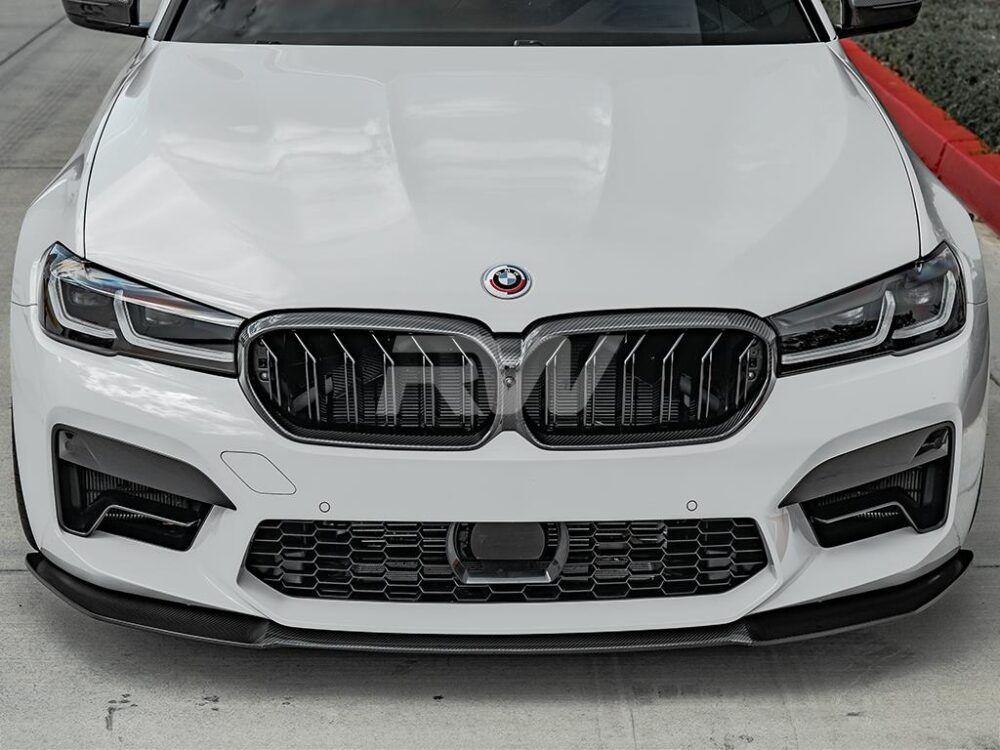 RW Carbon BMW F90 M5 LCI RWS Carbon Fiber Front Lip - Image 7