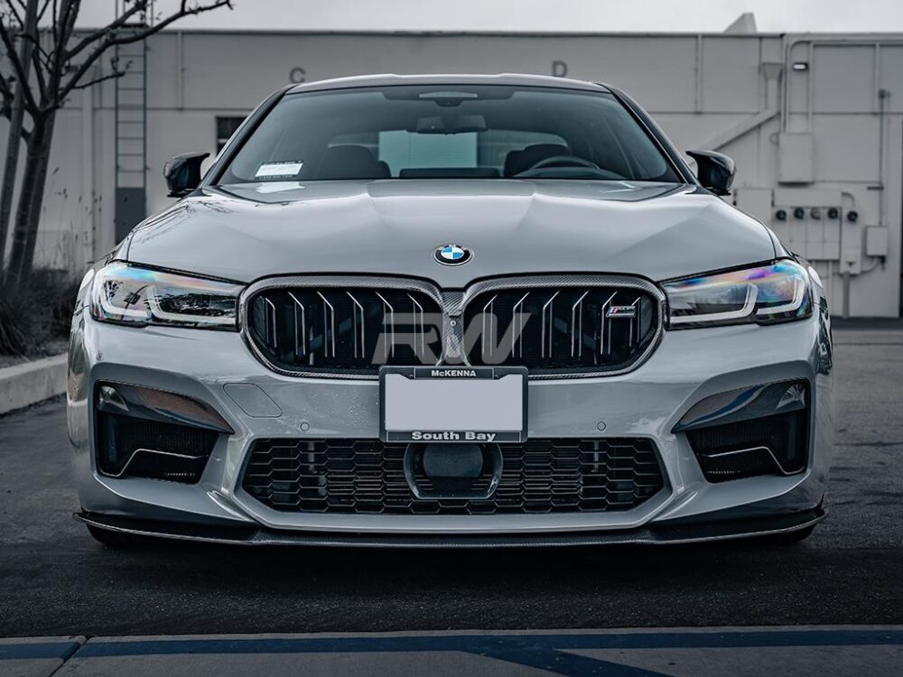 RW Carbon BMW F90 M5 LCI RWS Carbon Fiber Front Lip - Image 15