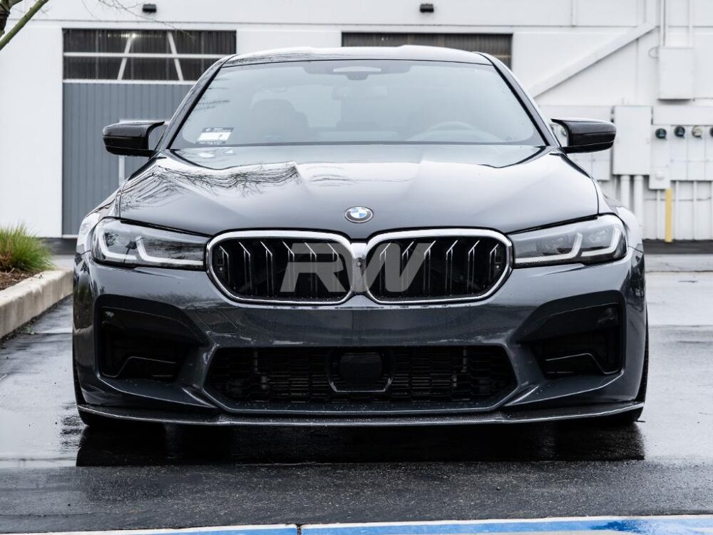 RW Carbon BMW F90 M5 LCI RWS Carbon Fiber Front Lip - Image 8