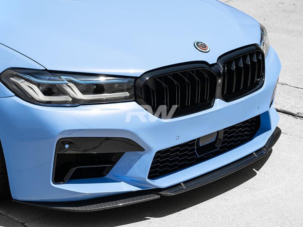 RW Carbon BMW F90 M5 LCI S-Style Carbon Fiber Front Lip