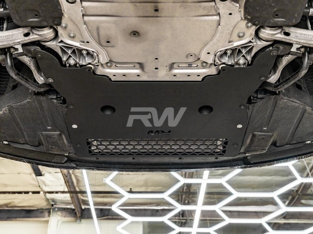 RW Carbon BMW F90 M5 Oil Cooler Guard - Image 6