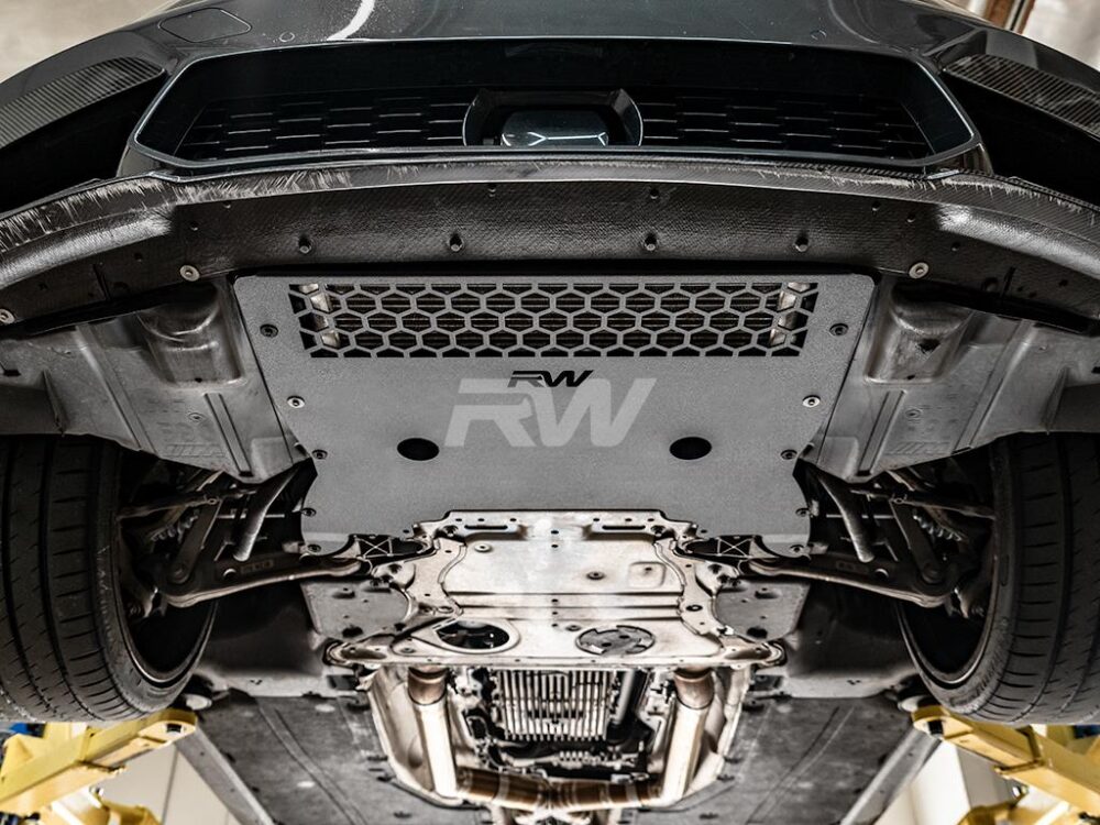 RW Carbon BMW F90 M5 Oil Cooler Guard - Image 5