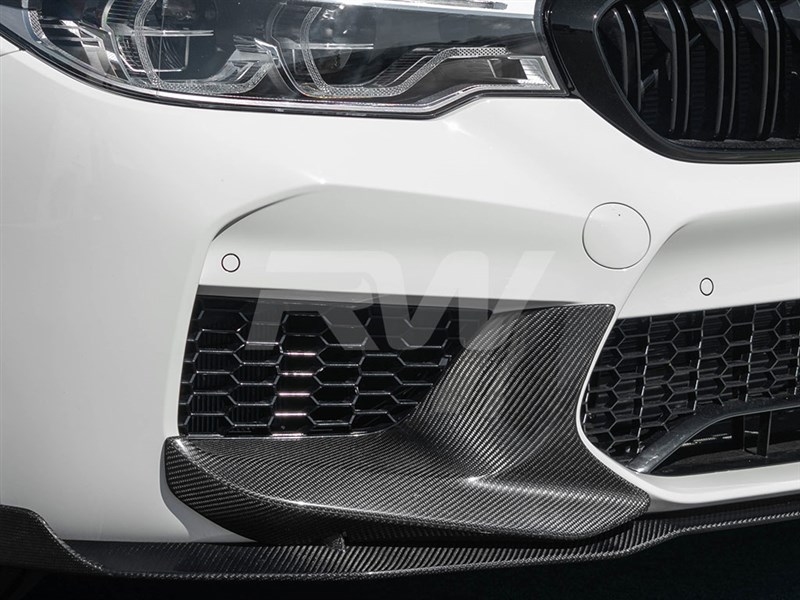 RW Carbon BMW F90 M5 Perf Style Carbon Fiber Splitters