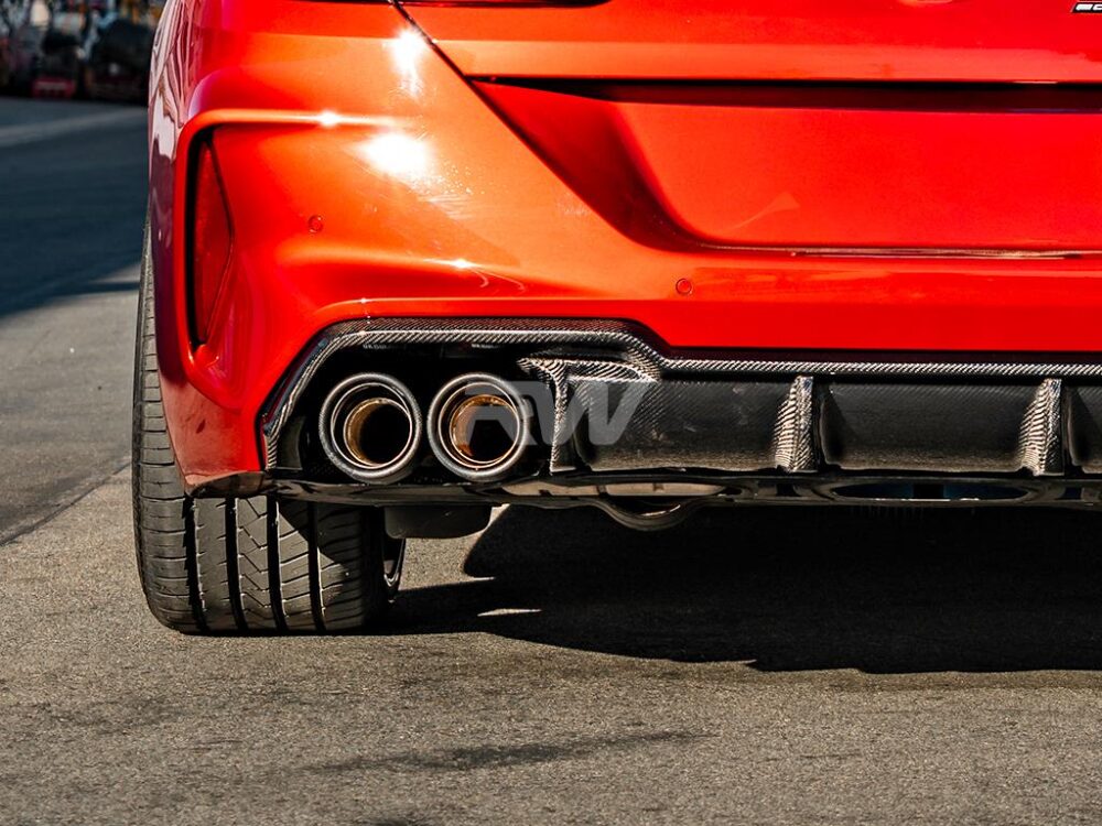 RW Carbon BMW F91 F92 F93 M8 Carbon Fiber DTM Diffuser - Image 17