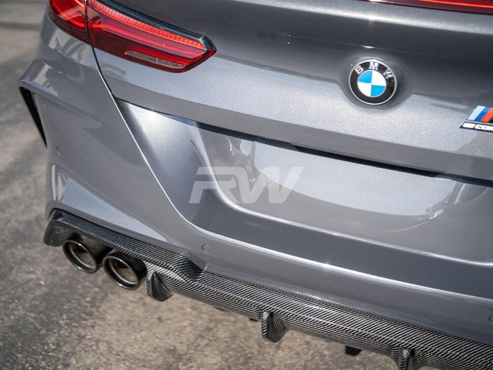 RW Carbon BMW F91 F92 F93 M8 Carbon Fiber DTM Diffuser - Image 14