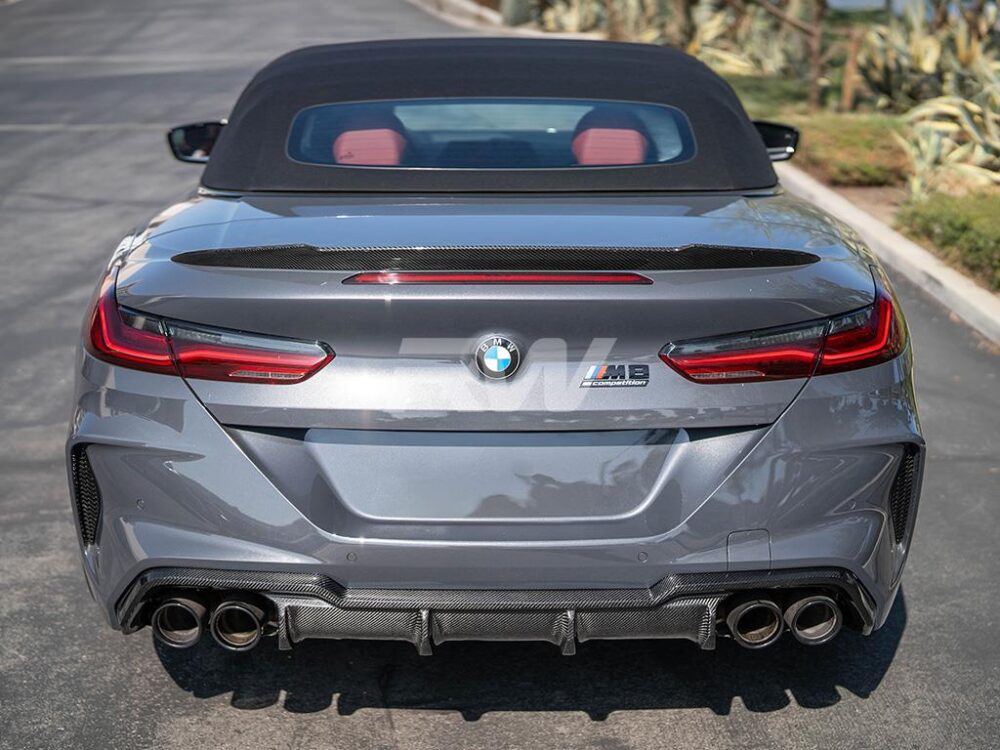 RW Carbon BMW F91 F92 F93 M8 Carbon Fiber DTM Diffuser - Image 12