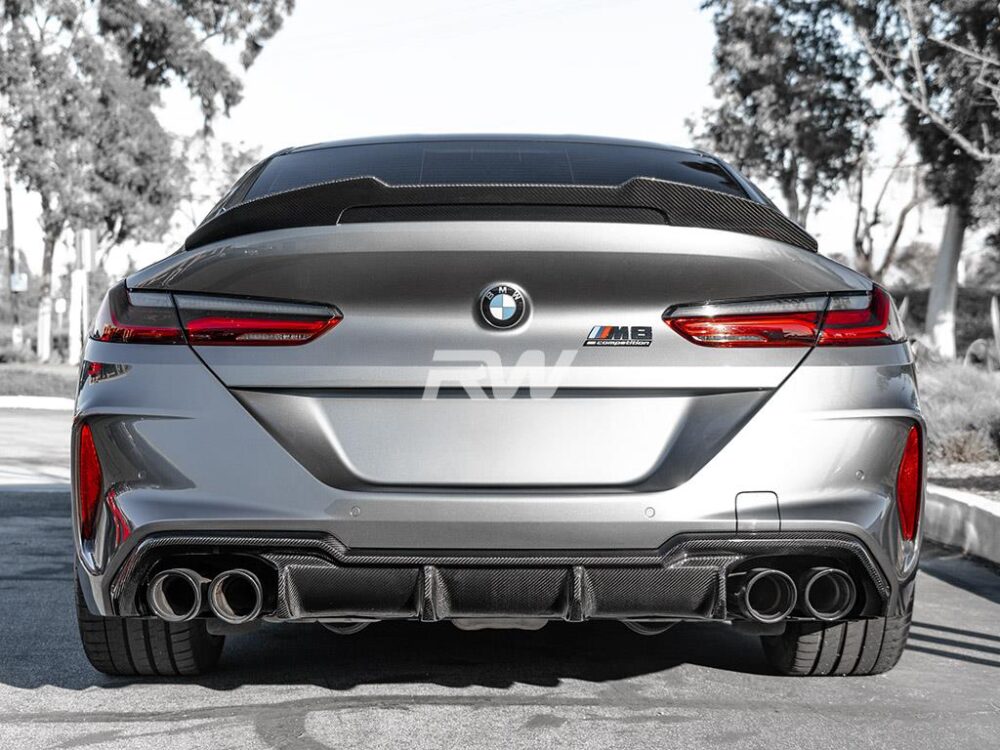 RW Carbon BMW F91 F92 F93 M8 Carbon Fiber DTM Diffuser - Image 24