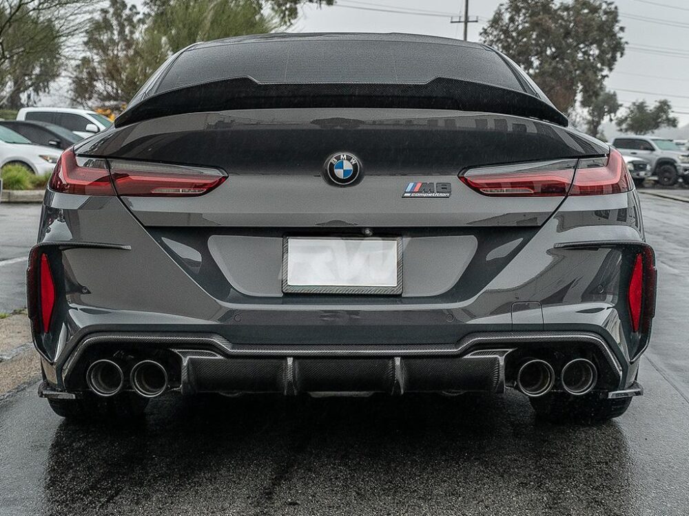 RW Carbon BMW F91 F92 F93 M8 Carbon Fiber DTM Diffuser - Image 22