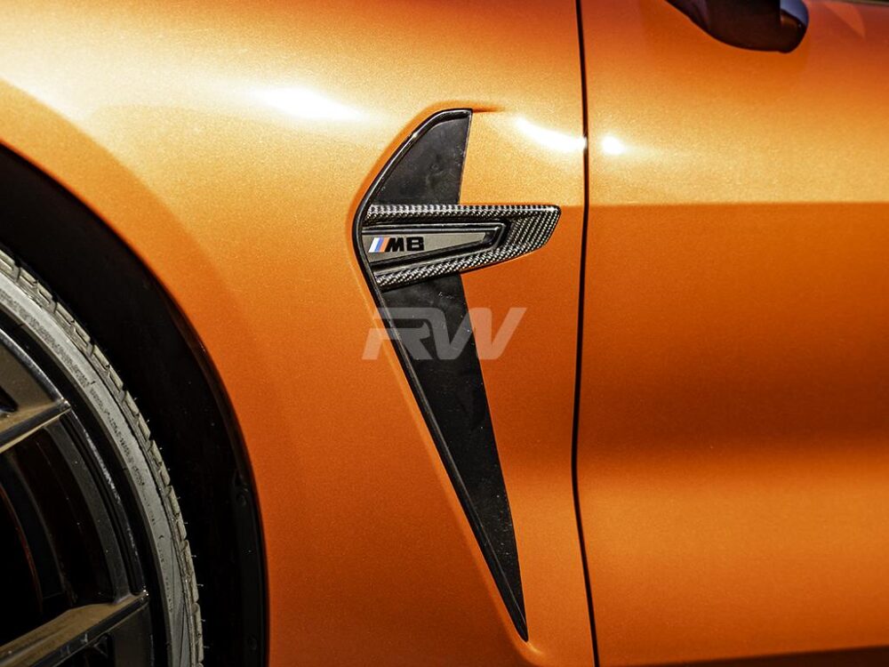 RW Carbon BMW F91 F92 F93 M8 Carbon Fiber Fender Trims - Image 12