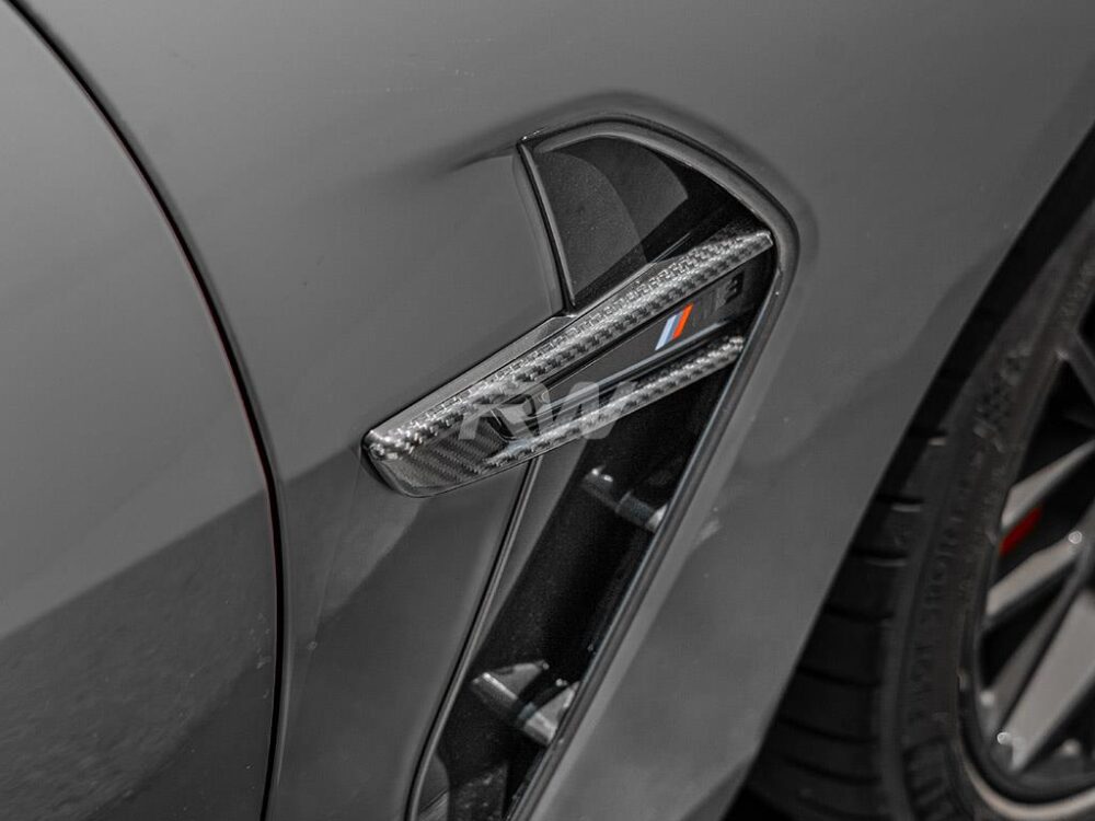 RW Carbon BMW F91 F92 F93 M8 Carbon Fiber Fender Trims - Image 4