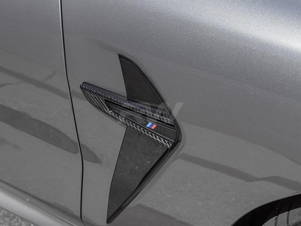 RW Carbon BMW F91 F92 F93 M8 Carbon Fiber Fender Trims - Image 5