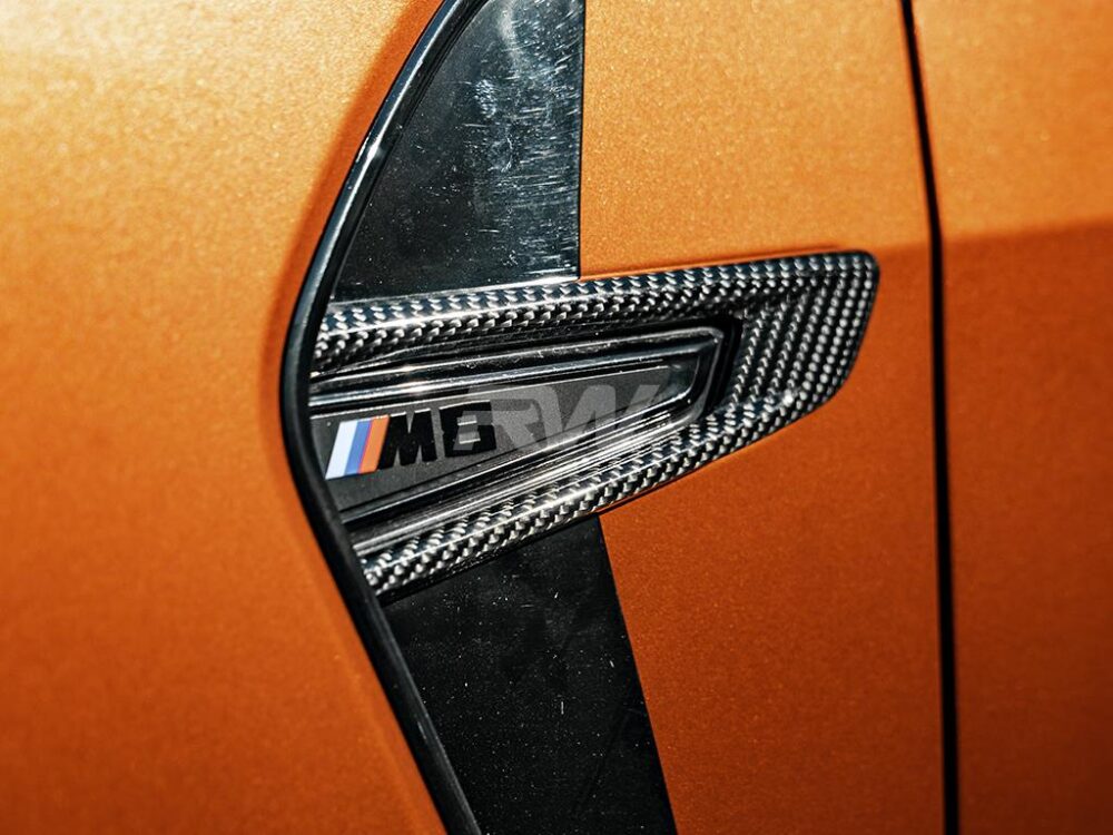 RW Carbon BMW F91 F92 F93 M8 Carbon Fiber Fender Trims - Image 10