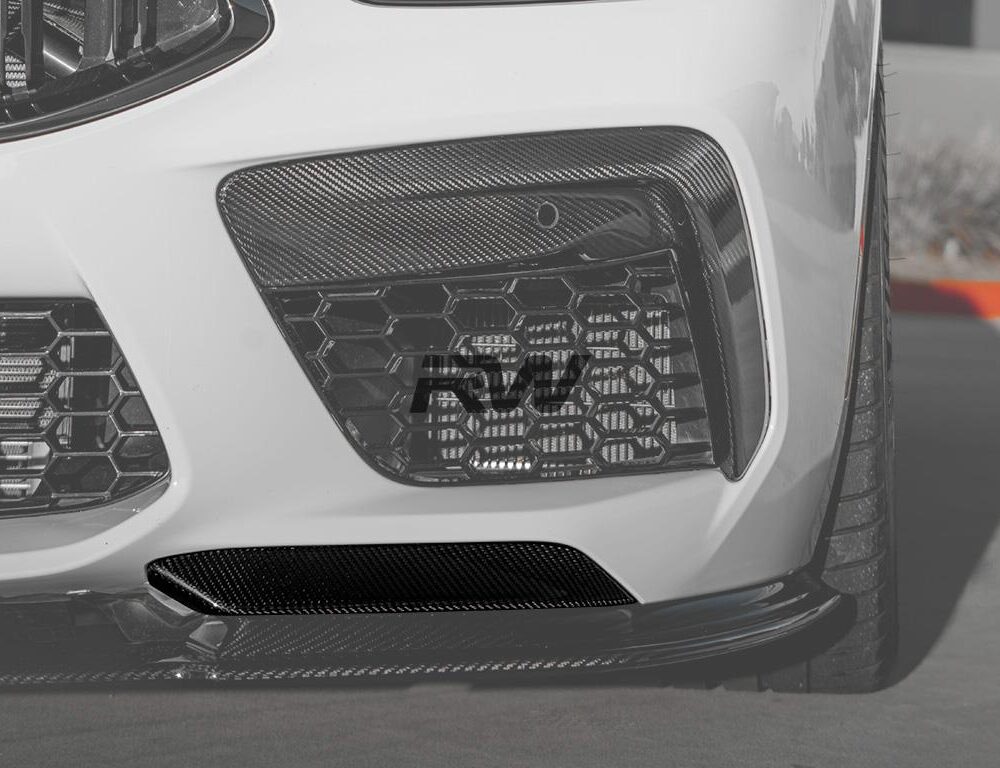 RW Carbon BMW F91 F92 F93 M8 Carbon Fiber Splitters