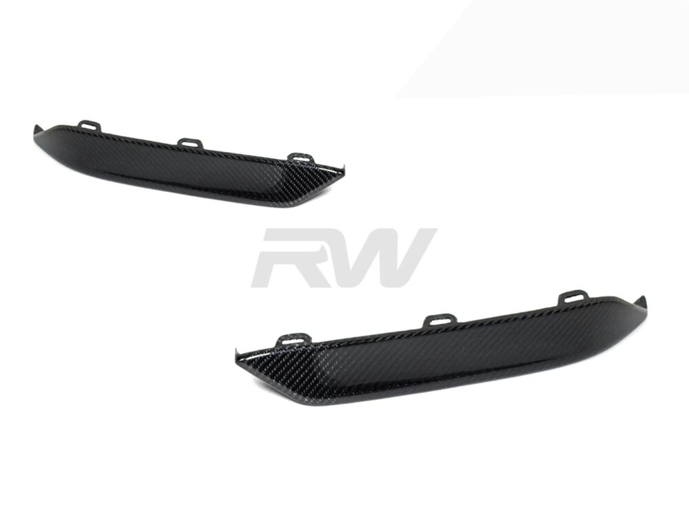 RW Carbon BMW F91 F92 F93 M8 Carbon Fiber Splitters - Image 13