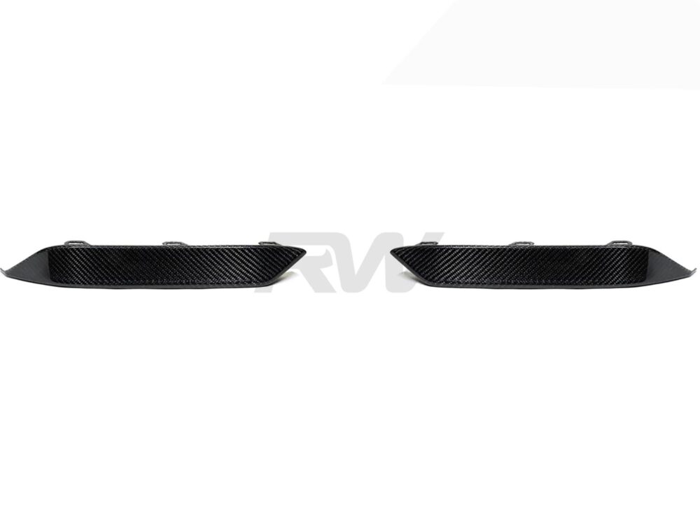 RW Carbon BMW F91 F92 F93 M8 Carbon Fiber Splitters - Image 12