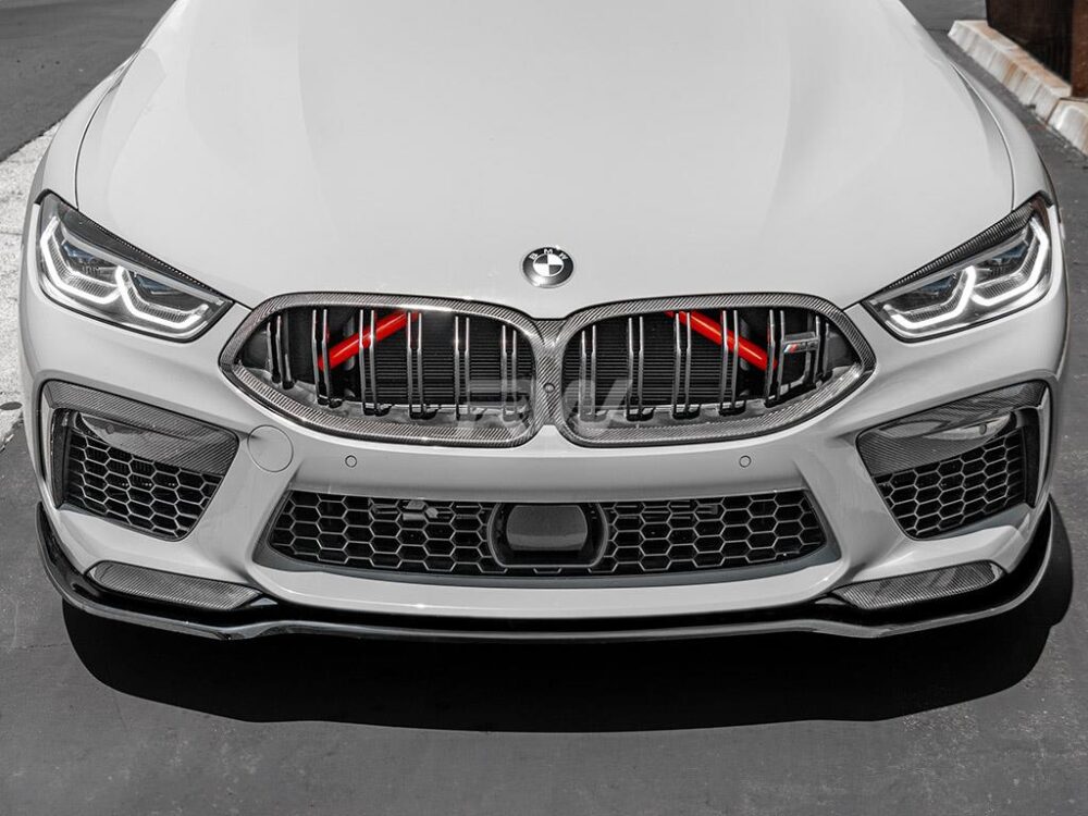 RW Carbon BMW F91 F92 F93 M8 Carbon Fiber Splitters - Image 8