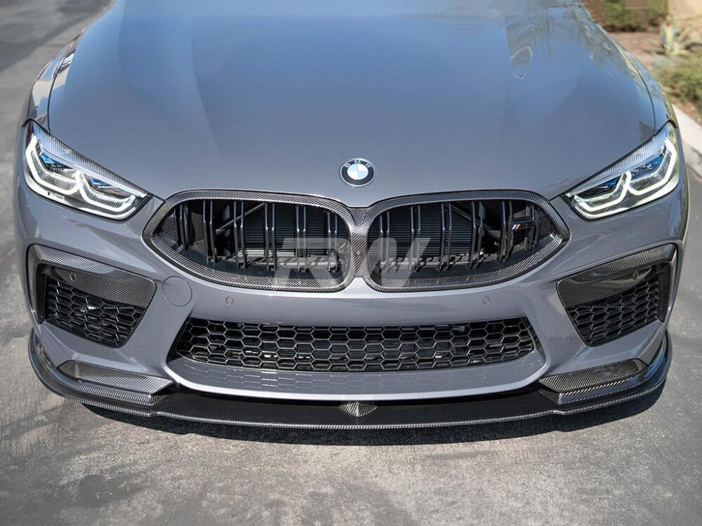 RW Carbon BMW F91 F92 F93 M8 DTM Carbon Fiber Front Lip - Image 3