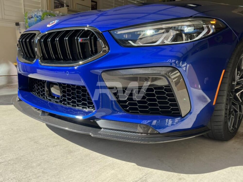 RW Carbon BMW F91 F92 F93 M8 DTM Carbon Fiber Front Lip - Image 15