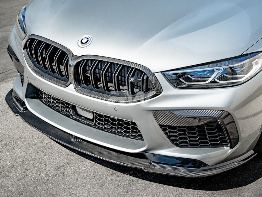 RW Carbon BMW F91 F92 F93 M8 DTM Carbon Fiber Front Lip - Image 6