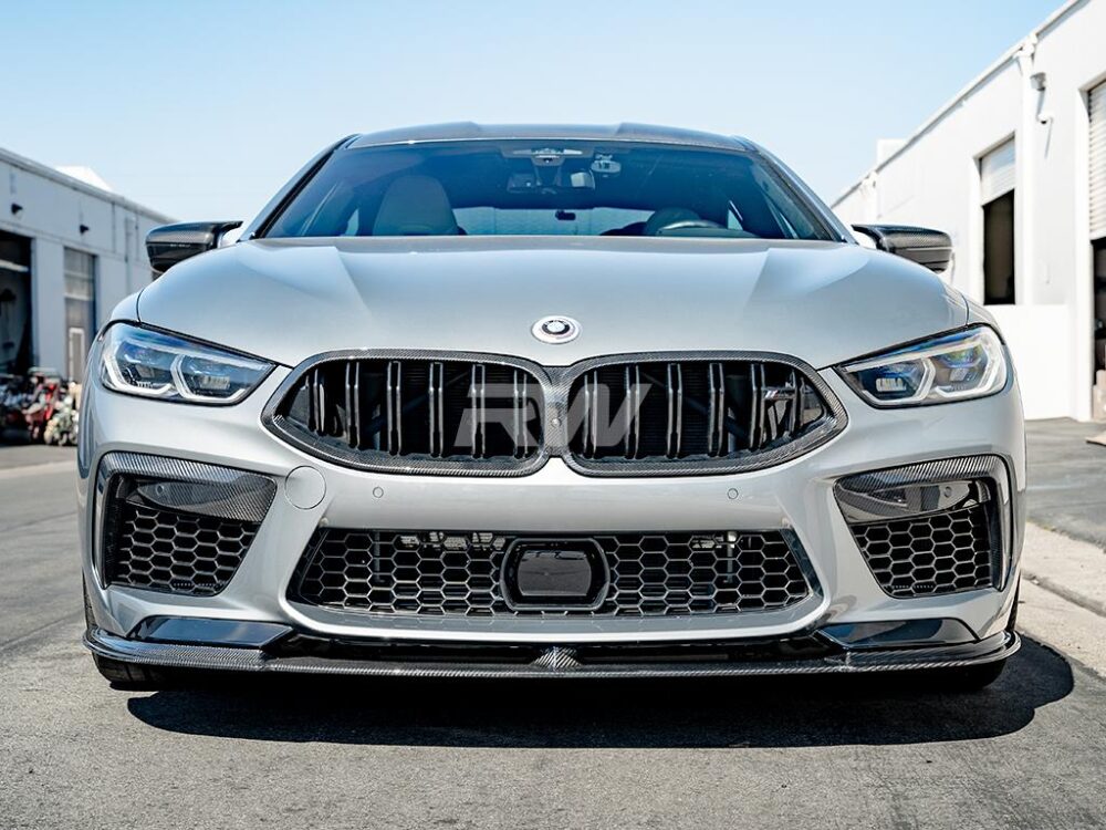 RW Carbon BMW F91 F92 F93 M8 DTM Carbon Fiber Front Lip - Image 7