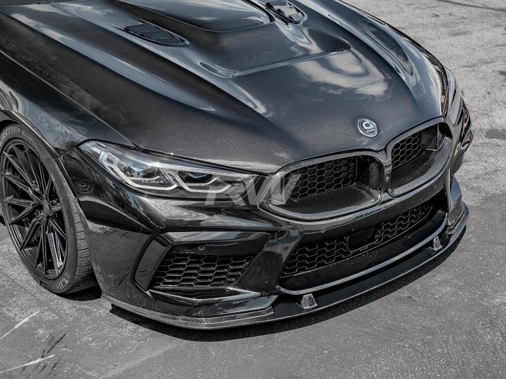 RW Carbon BMW F91 F92 F93 M8 RWS Carbon Fiber Front Lip - Image 10