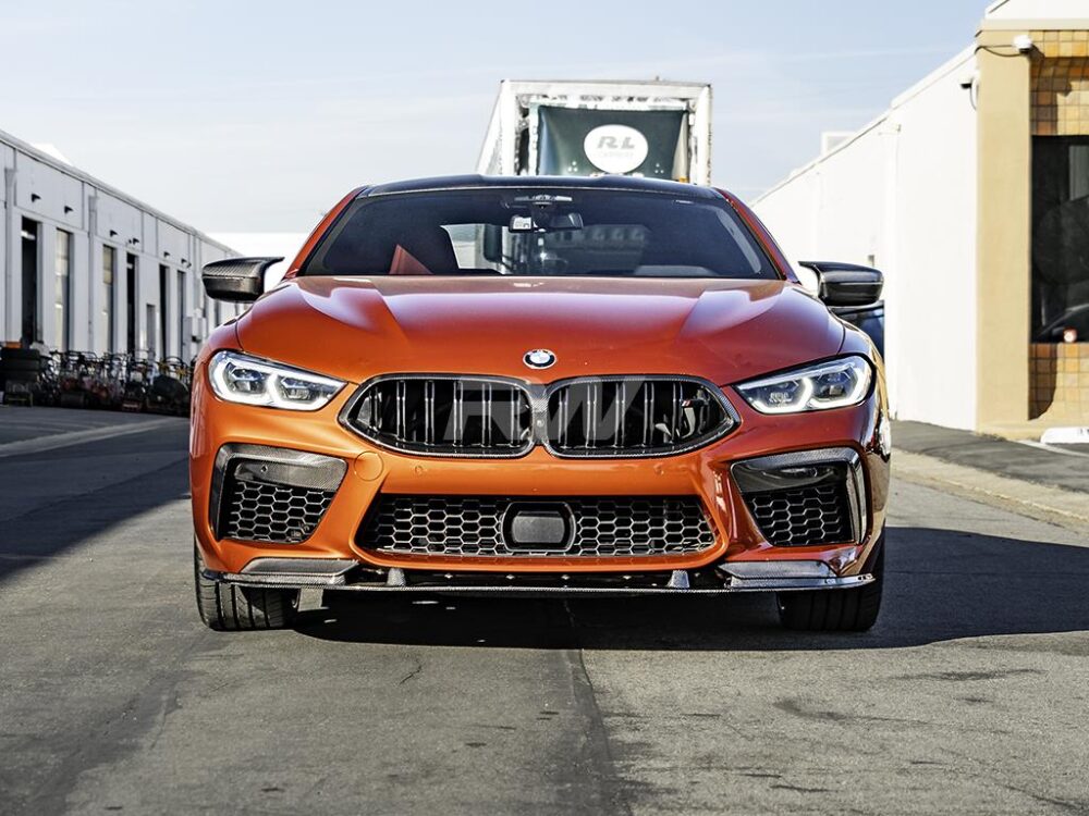 RW Carbon BMW F91 F92 F93 M8 RWS Carbon Fiber Front Lip - Image 4