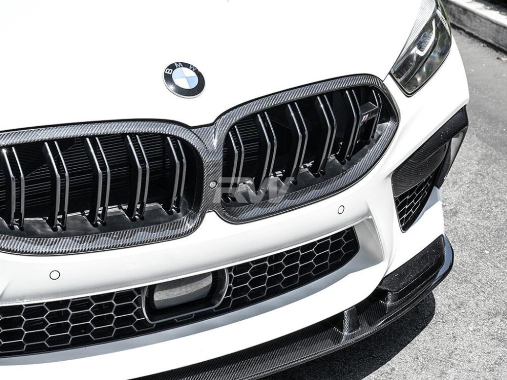 RW Carbon BMW F91 F92 F93 M8 RWS Carbon Fiber Front Lip - Image 15