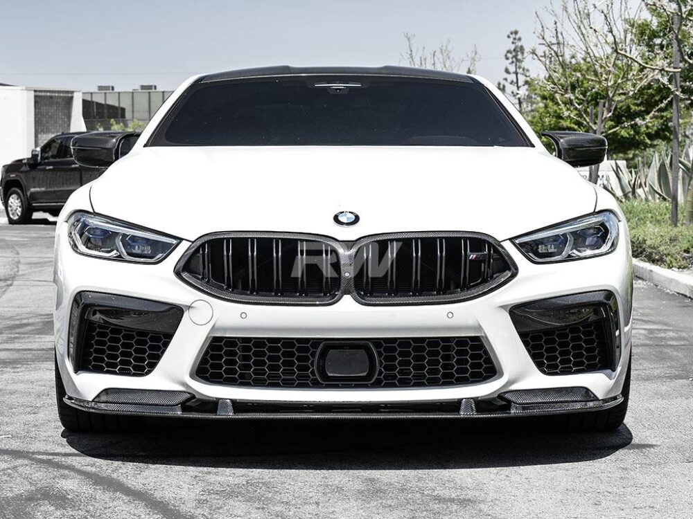 RW Carbon BMW F91 F92 F93 M8 RWS Carbon Fiber Front Lip - Image 14