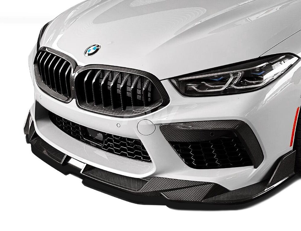 Alternative view of RW Carbon BMW F91 F92 F93 M8 SQ Style CF Front Lip