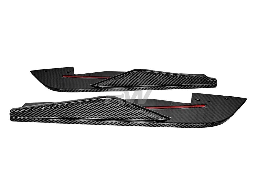 RW Carbon BMW F91 F92 F93 M8 SQ Style Carbon Fiber Diffuser - Image 15