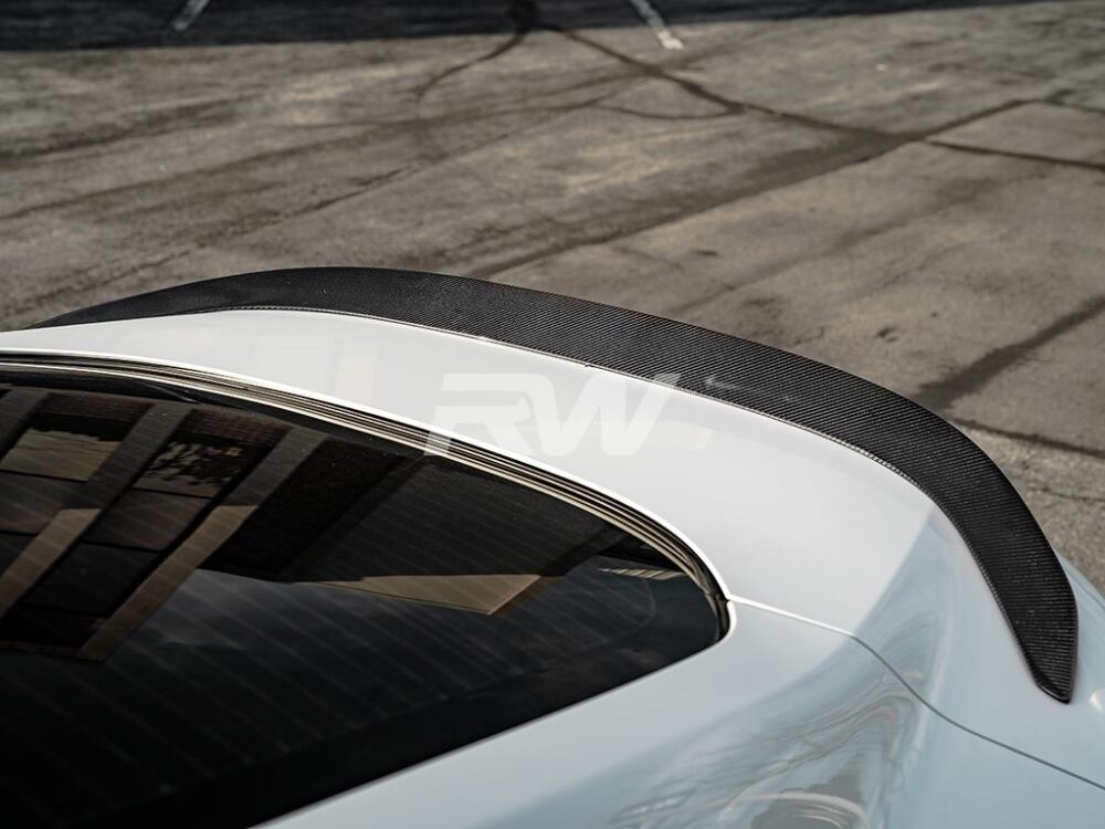 RW Carbon BMW F92 G15 Coupe 3D Style CF Trunk Spoiler - Image 5