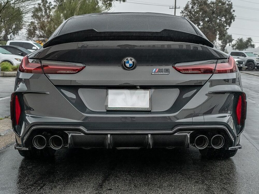 RW Carbon BMW F92 M8/G15 8 Series GTX CF Trunk Spoiler - Image 11