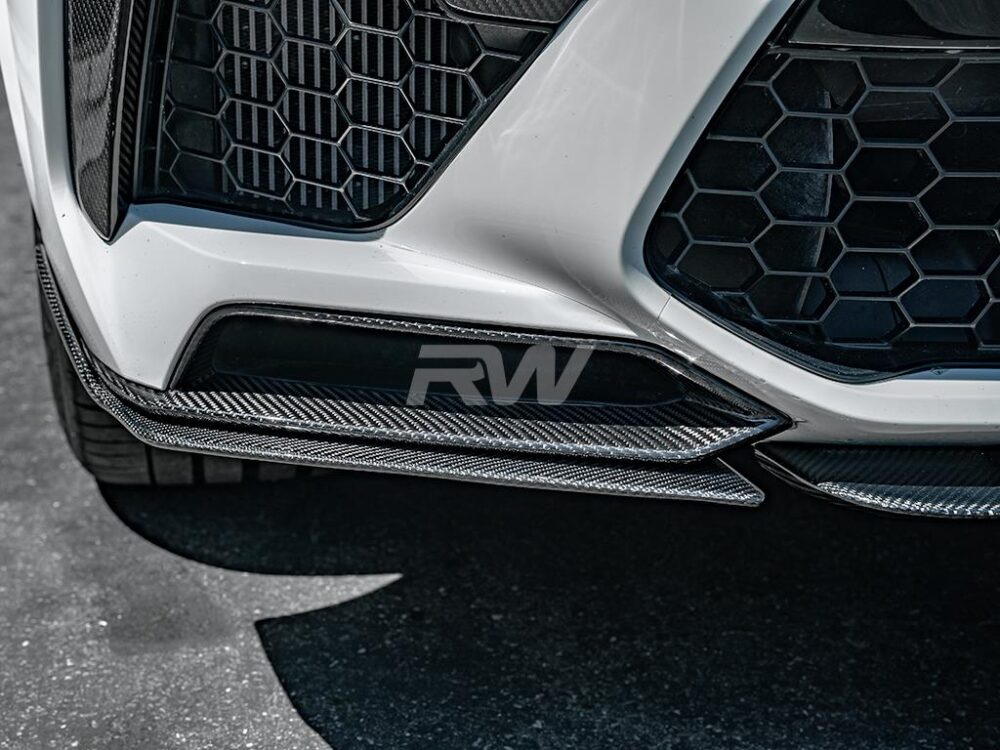 RW Carbon BMW F95 X5M Carbon Fiber Front Lip Spoiler - Image 10