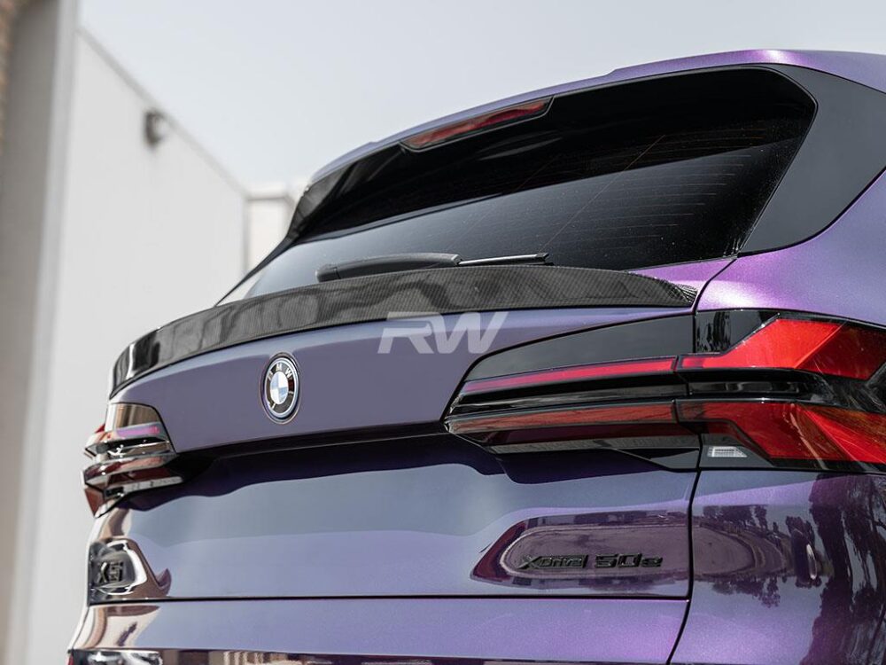 RW Carbon BMW F95 X5M G05 X5 RWS Carbon Fiber Mid Spoiler