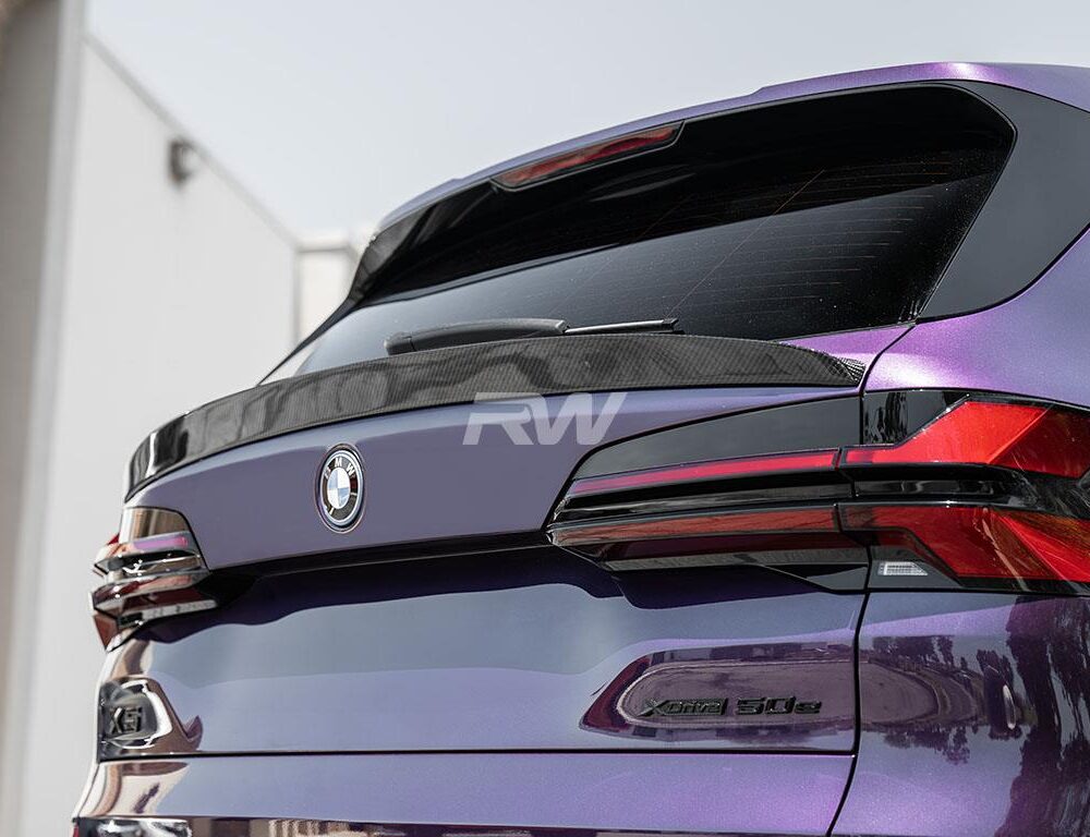 RW Carbon BMW F95 X5M G05 X5 RWS Carbon Fiber Mid Spoiler