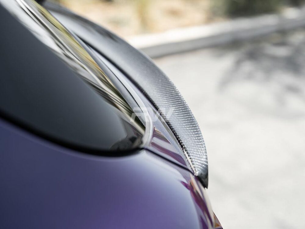 RW Carbon BMW F95 X5M G05 X5 RWS Carbon Fiber Mid Spoiler - Image 3