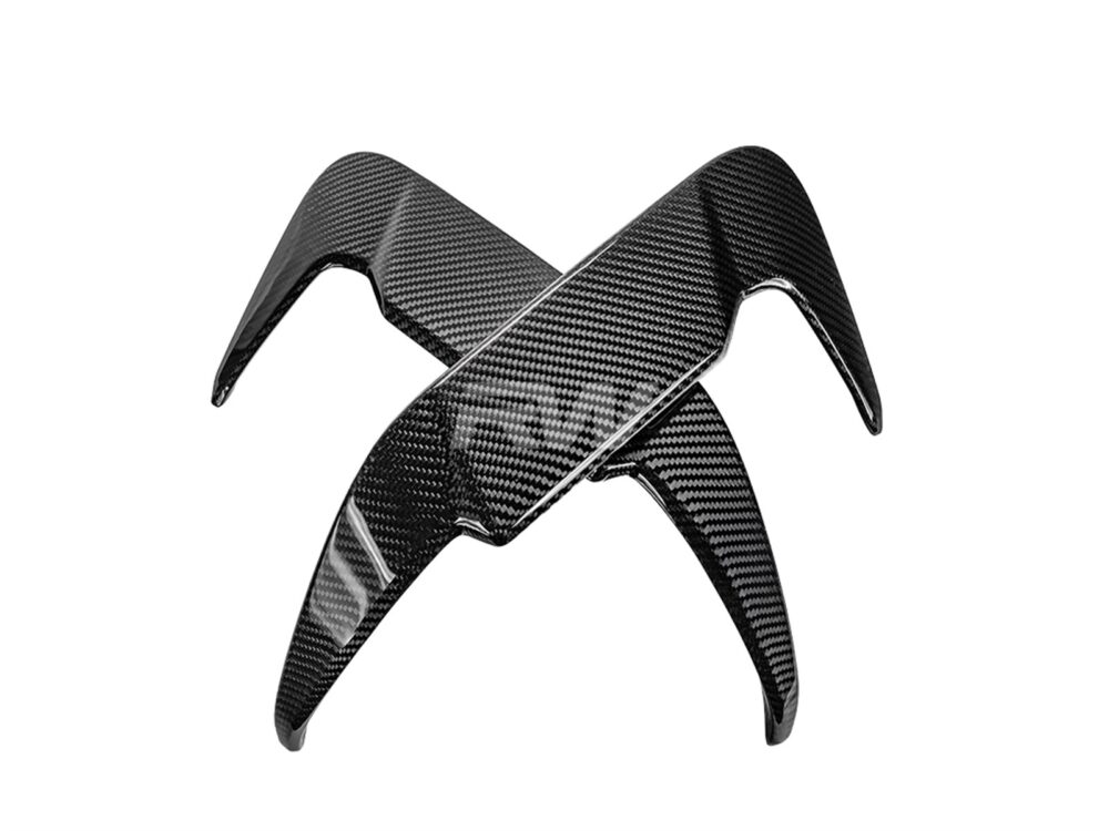 RW Carbon BMW F95 X5M LCI Carbon Fiber Rear Bumper Trims - Image 4