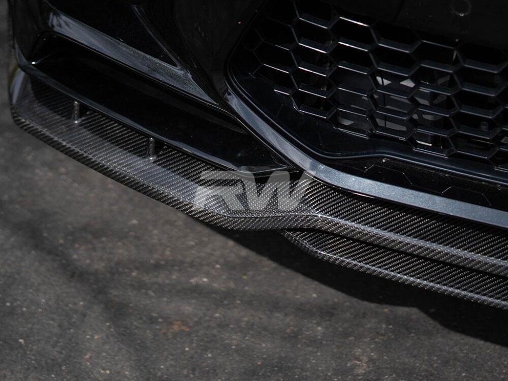 RW Carbon BMW F95 X5M Man Style Carbon Fiber Front Lip - Image 15