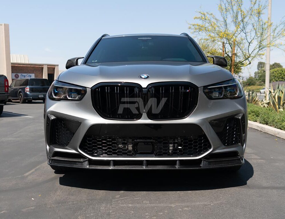 Alternative view of RW Carbon BMW F95 X5M RWS Carbon Fiber Aero Package
