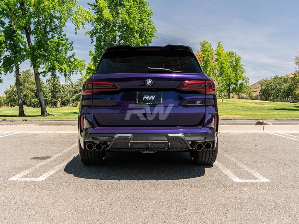 RW Carbon BMW F95 X5M RWS Carbon Fiber Aero Package - Image 8