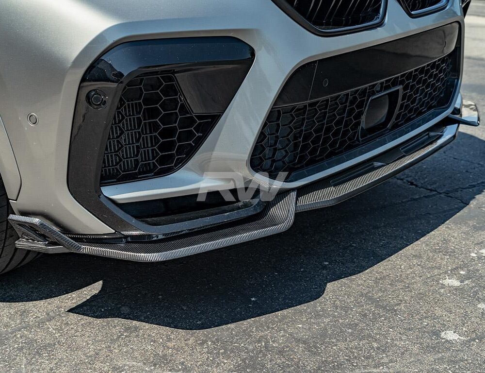 RW Carbon BMW F96 X6M Carbon Fiber DTM Front Lip