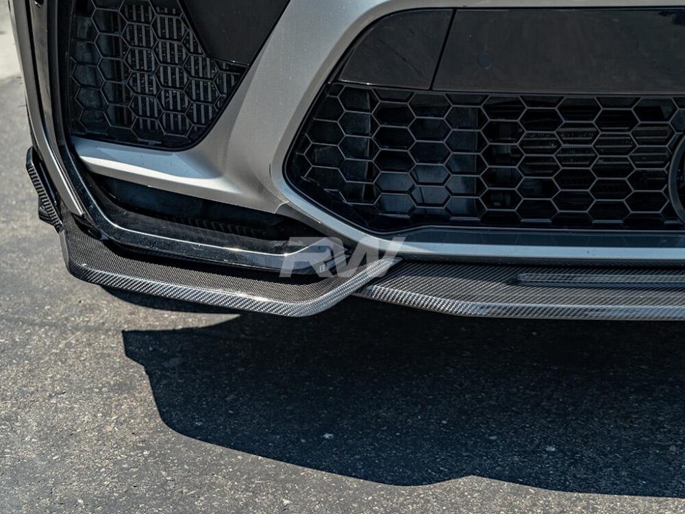 RW Carbon BMW F96 X6M Carbon Fiber DTM Front Lip - Image 9