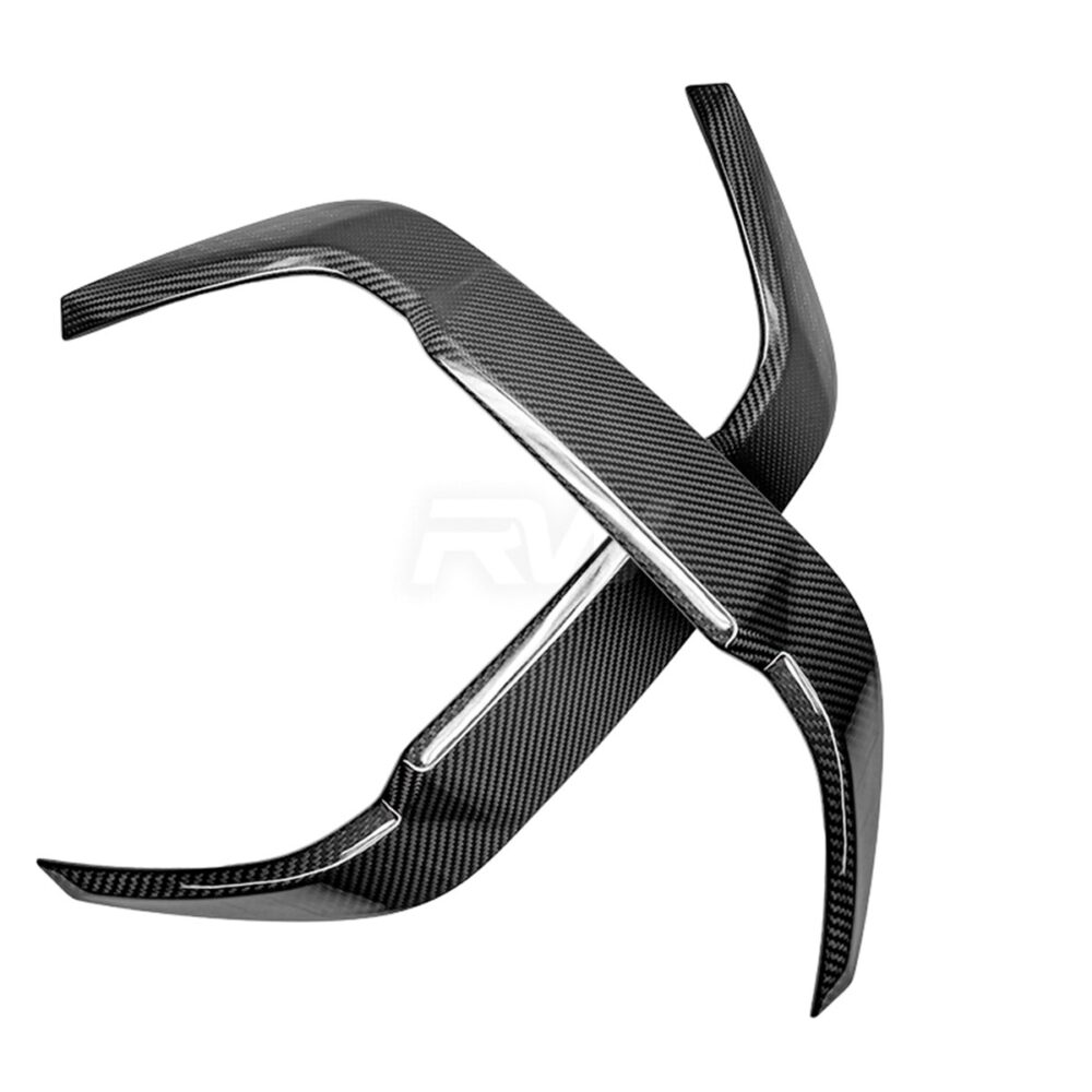 Alternative view of RW Carbon BMW F96 X6M Carbon Fiber Rear trims
