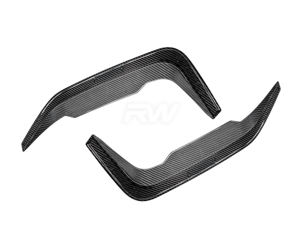 RW Carbon BMW F96 X6M Carbon Fiber Rear trims - Image 4