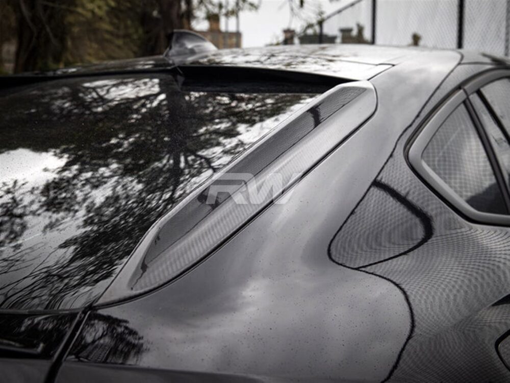 RW Carbon BMW F96 X6M G06 X6 Carbon Fiber Rear Fin Set - Image 2