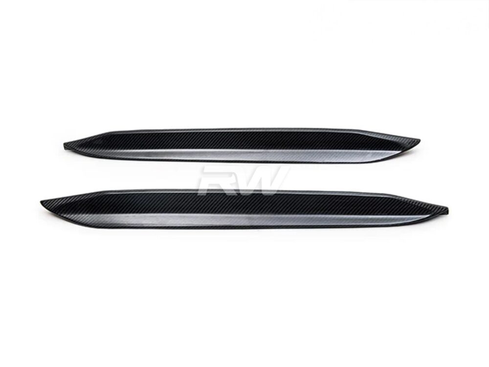 RW Carbon BMW F96 X6M G06 X6 Carbon Fiber Rear Fin Set - Image 3